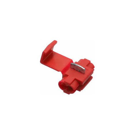 Cosses connecteurs rapide rouge 0,5 à 1,5 mm² - blister par 5