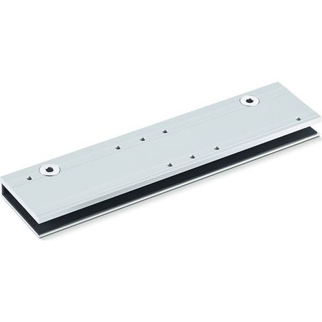Patin de porte en verre TS 4000/5000 blanc 9016 GEZE