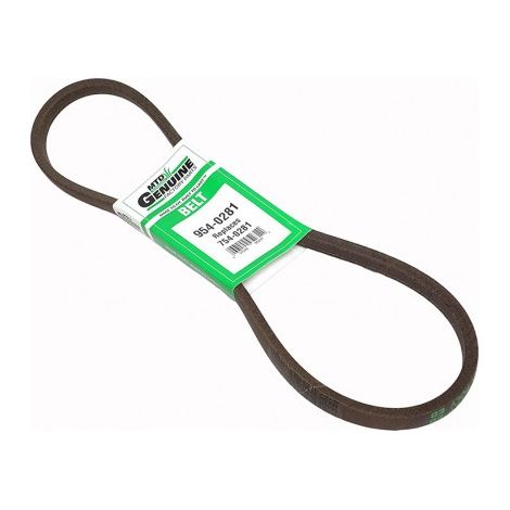 Courroie d'entraînement pour tracteurs de pelouse MTD 754-0281
