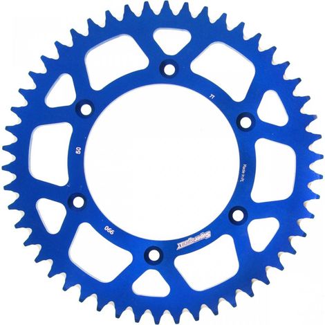 Piñón trasero de aluminio Prox para KTM SX/EXC, color azul, JTR897.50