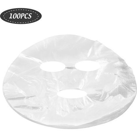 Masque en film plastique, masque jetable ultra-fin, 100 pièces (1/4)