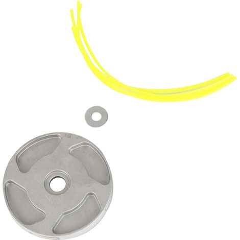 Tête von covonrpe bis disque en aluminium mit corvon von covonrpe en nylon multifonctionnelle, Zubehörs für tonvonuse bis gazon, disque von covonrpe agricole en aluminium (1/4)