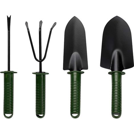 Pièces Outils de jardinage miniatures, outils de jardin avec truelle à main, désherbeur, râteau, ensemble d'outils pour plantes succulentes, mini kit d'outils de jardin pour plantes en pot (1/5)