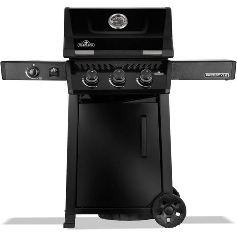 Barbecue à gaz Freestyle 365 + Réchaud latéral - Noir (1/5)