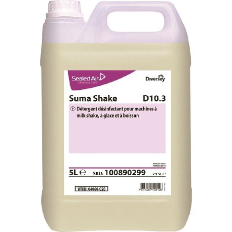 Détergent désinfectant suma shake Bidon de 5L - Diversey
