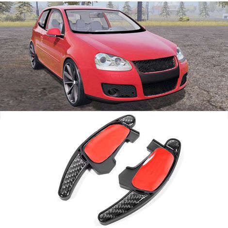 1 paire de palettes de changement de vitesse au volant de voiture, accessoire de remplacement compatible avec Golf 7 MK7 (1/4)