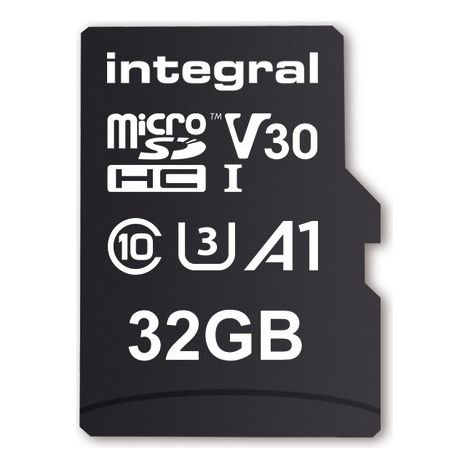 Cartes micro SD INTEGRAL INMSDH32G-100V30 (1/2)