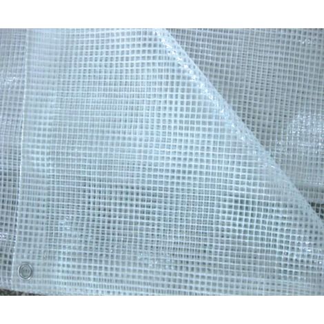 Telo Tenda Polietilene Retinato Trasparente Con Occhielli Cm 300x150 Ferr 195898 (1/4)