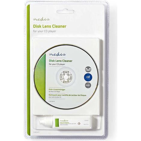 Nedis cd linsenreinigercleaner reinigungsdisk 20 ml cd player (1/2)