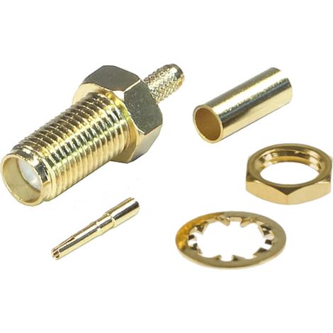 Connettore SMA femmina per cavo RG174 v1 (1/3)
