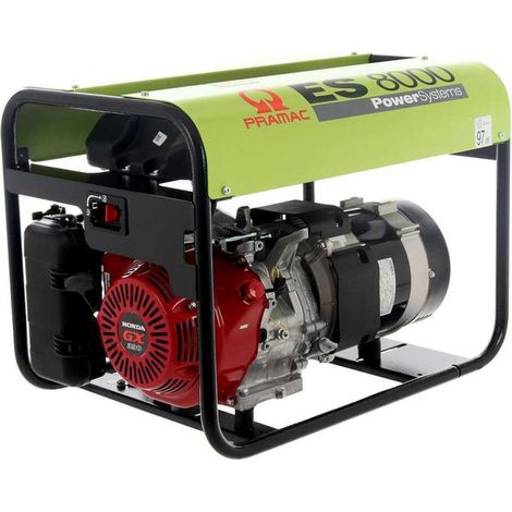 -CAHERSA- Generador Gasolina ES8000 Manual PRAMAC