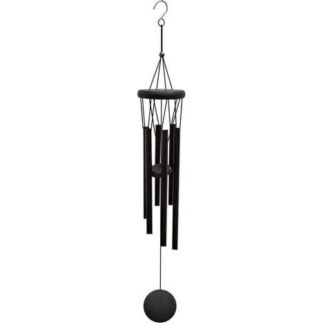 Carillon Extérieur en Aluminium avec 6 Tubes Creux – Mobile Éolien Décoratif pour Jardin, Cour ou Maison – Son Doux et Harmonieux (1/5)