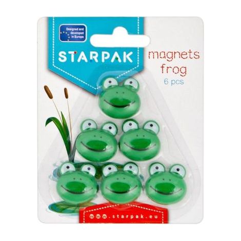 Froschmagnet, 6 Stück (1/2)