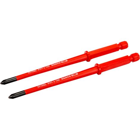 Bahco Isolierte, auswechselbare Phillipsklinge mit reduziertem Durchmesser, PH1 (1/3)