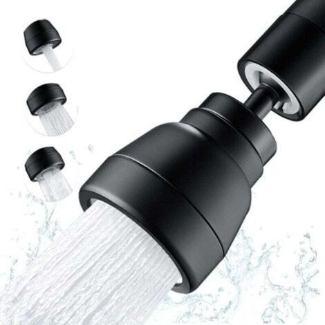 Küchenarmatur-Brausedüse – 360°-Brausekopf für Küchenspülen, drehbarer Strahlregler, Wassersparer, universeller drehbarer Armaturenadapter (1/4)
