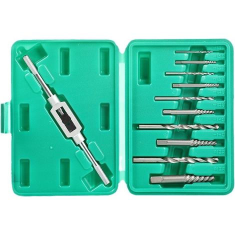Extracteur de vis cassées 11pcs – Acier rapide – Extracteurs gauchers pour vis endommagées – Outil de réparation efficace (1/5)