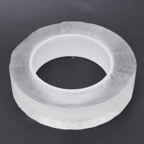 Acrylklebeband, transparent, doppelseitig, multifunktional, Haushaltsbedarf (3 Meter) (1/5)