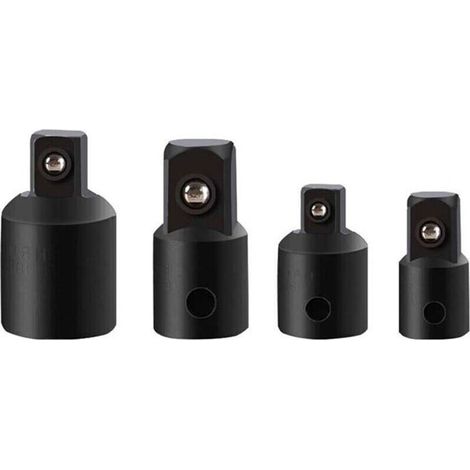 Augmentateur À Chocs,4pcs 1/2-3/8 pouce Adaptateur De Douille convertisseur et réducteur (1/2)