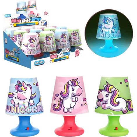 Lampada da notte unicorno MIX