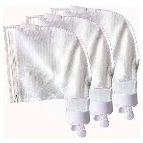 FENOPLASTICALot de 3 Sacs de Rechange avec Fermeture Éclair Compatibles avec Polaris 280 480 Sacs en Maille Nylon Multifonctions K13 K16 Polaris (1/5)