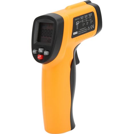Thermomètre infrarouge XRCLIF ‑50‑550℃ sans contact, portable, pour usage industriel (1/5)