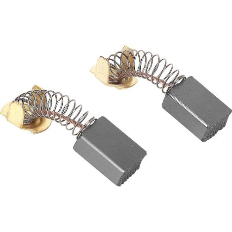 2 balais de charbon de rechange pour moteur électrique, dimensions : 7 mm x 11 mm x 18 mm (1/2)