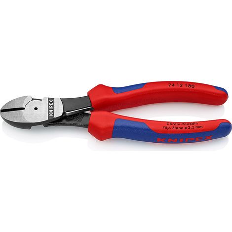 Pince coupante de côté 180mm - KNIPEX - 74 12 180 (1/4)