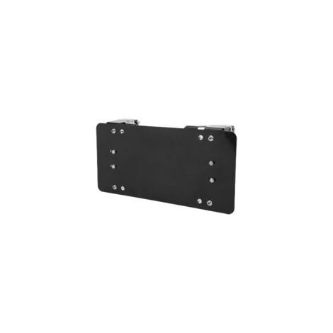 Support de plaque d'immatriculation support de treuil en acier inoxydable noir pour voitures camions motos (1/5)