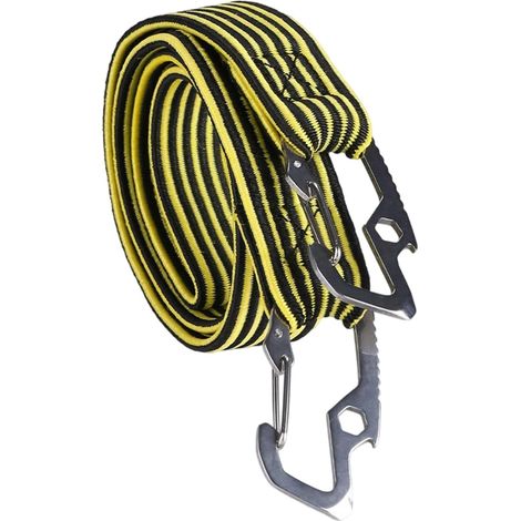 Corde élastique pour vélo de montagne avec crochet de transport (1/5)