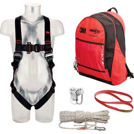 3M FALL PROTECTION Kit antichute Vertical, Longueur: SET m