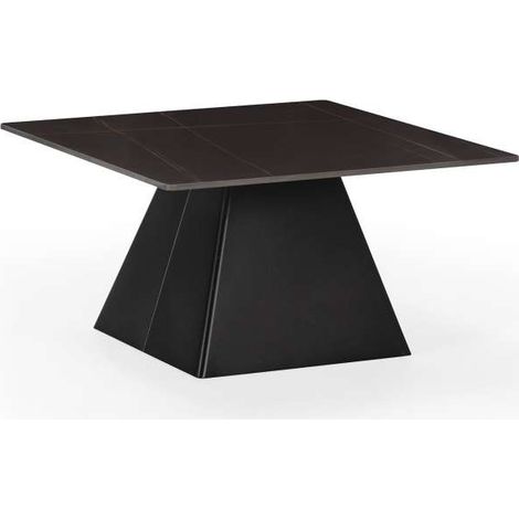 Mesa de centro modelo Jana acabado negro, 43cm(alto) 8cm(ancho) 80m(fondo). (1/3)