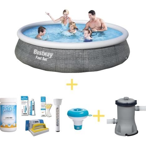 Bestway Fast Set Rund - 396x84 cm - 5-teilig  S22282 (1/4)