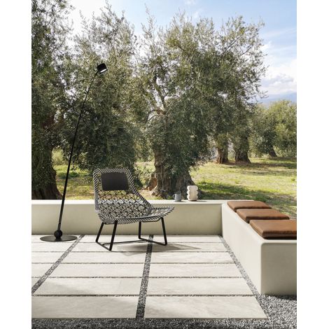 Grès cérame - LAVAREDO 2 - Bianco - Antidérapant - 120x120x2cm (1/2)
