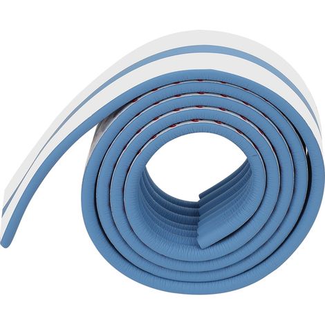 Protection d'angle et de bord pour bébé, 2 m, pare-chocs de sécurité multifonctionnel pour enfants (bleu) (1/5)