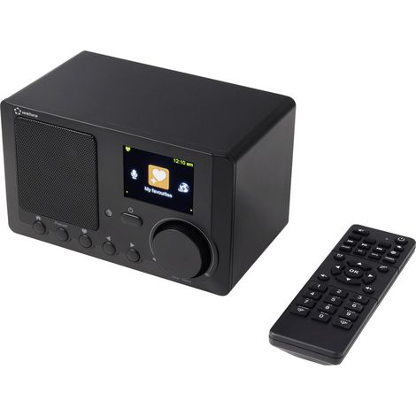 Renkforce RF-IR-MONO2 Internet Tischradio Internet Bluetooth®, Internetradio, DLNA  Inkl. Fernbedien (1/5)