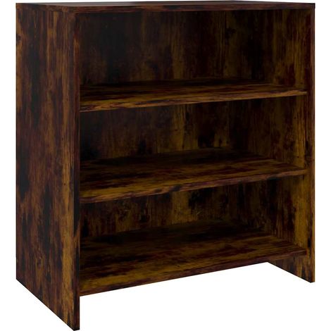 Sideboard/Anrichte/Buffet Räuchereiche 70x40,5x75 cm Holzwerkstoff LXWW800738 (1/5)