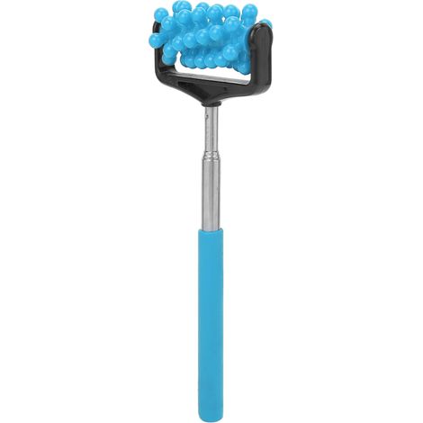 Rouleau de massage télescopique pour le dos et les muscles, réglable, pour le dos, la tête et les bras.