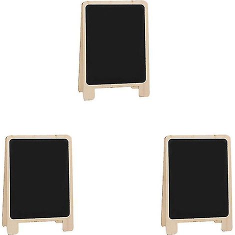 3 tableaux mémo en bois (1/3)