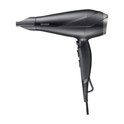Severin HT0167 Haartrockner Schwarz Silber 2300W