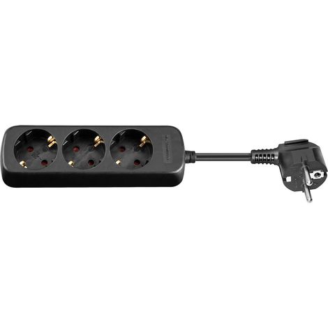 NK 300-150 CS - Regleta con 3 enchufes (con protección infantil)