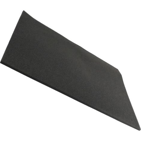 Mousse de filtre à air universelle 300 x 210 x 5 mm, plaque filtrante éponge a aire moto mobylette scooter quad tondeuse débroussailleuse aspirateur (300 x 210 x 5 mm) (1/5)