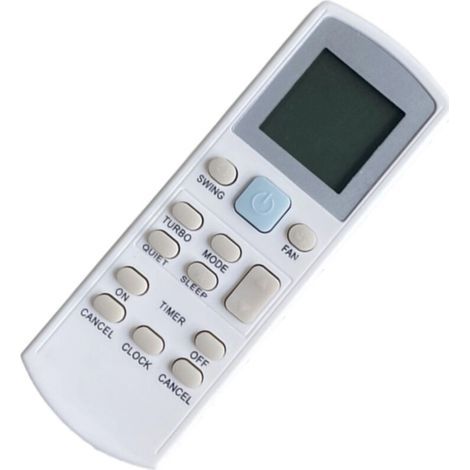 Remplacement de la Télécommande du Climatiseur ACSON DAIKIN APGS02 ECGS02, Boutons Sensibles LCD Dispaly Remplacement AC Remote, Universal AC Remote pour DAIKIN (Blanc) (1/5)