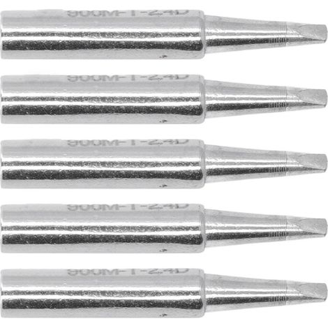 5-teiliges Lötspitzen-Set für BGA-Stationen, Kupfer-Schweißkopf, Hardware der Serie 900M, Flachtyp – 2,4D (1/5)