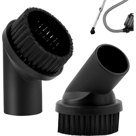 Set di 2 spazzole per mobili, compatibili con la maggior parte degli aspirapolvere (35 mm). (1/5)