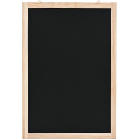 vidaXL Lavagna a Parete in Legno di Cedro 40x60 cm (1/4)