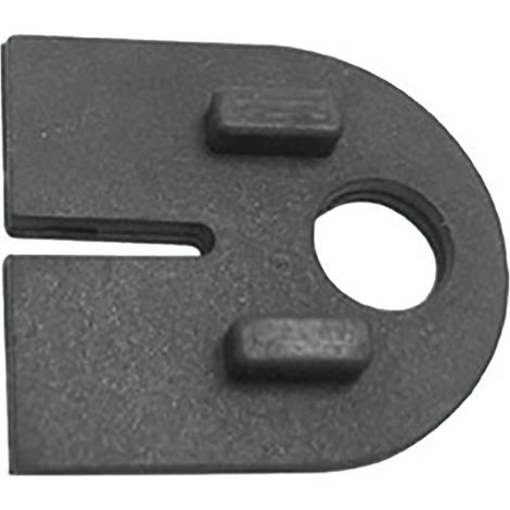 Einlage zu Glasklemmbeschlag Modell 22 für 10,76 mm Glas, Gummi