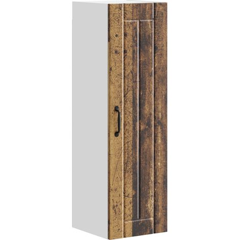 Maison Exclusive - Armario de Pared LUCCA Madera envejecida 30 x
