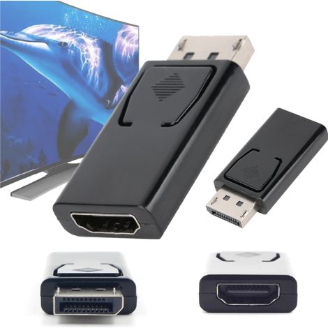 Adaptador convertidor DisplayPort DP a HDMI (1/5)