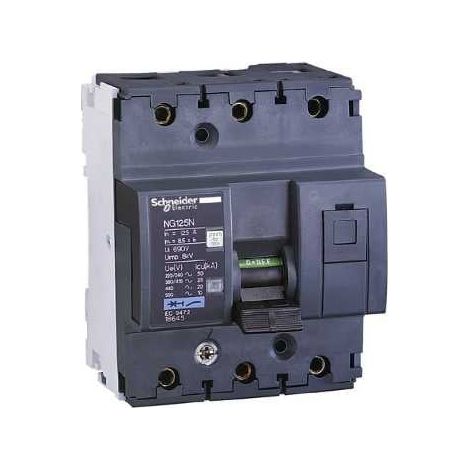 Interruttore magnetotermico NG125N 3P C 10A 25kA - 18632