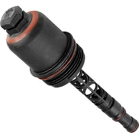 2711800338 Conjunto de tapa de la carcasa del filtro de aceite del motor para Mercedes Benz C250 SLK250 2012-2015 (1/4)